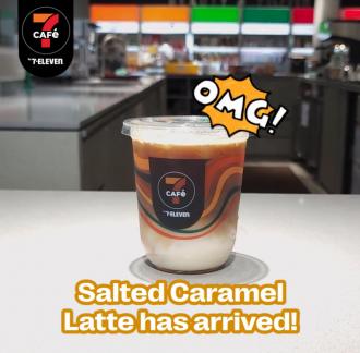 7 Eleven 7CAfe Salted Caramel Latte