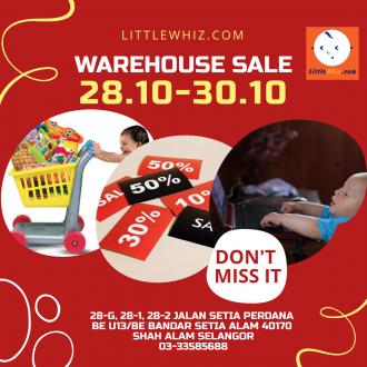 LittleWhiz Warehouse Sale (28 October 2022 - 30 October 2022)