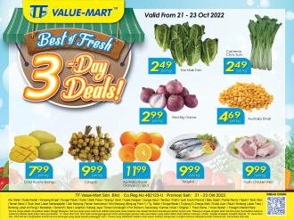 TF Value-Mart Weekend Fresh Items Promotion (21 October 2022 - 23 October 2022)