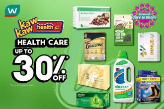 Watsons Health Care Sale Up To 30% OFF (20 October 2022 - 24 October 2022)