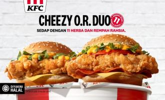 KFC Cheezy O.R. Duo Burger