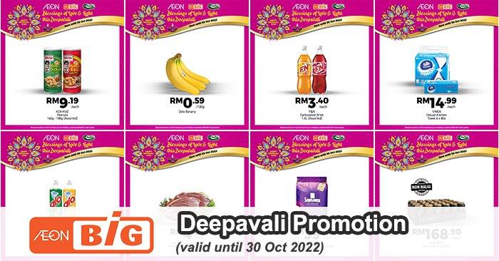 AEON BiG Deepavali Promotion (valid until 30 Oct 2022)