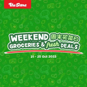 The Store Weekend Groceries & Fresh Deals Promotion (21 October 2022 - 25 October 2022)