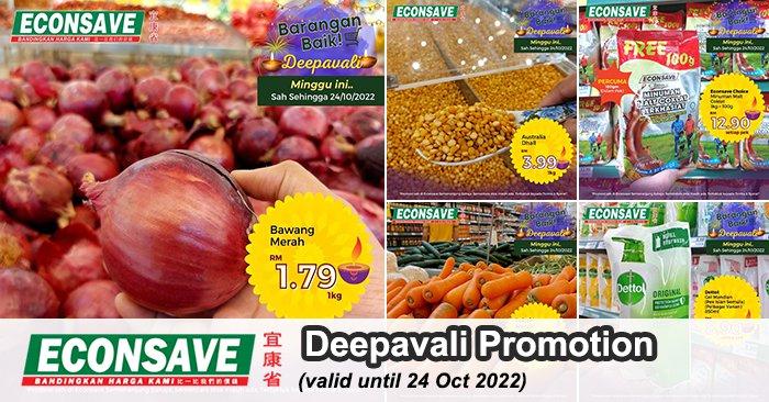 Econsave Deepavali Weekly Best Products Promotion (valid until 24 Oct 2022)