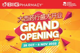 Big Pharmacy 7 Stores Opening Promotion (28 Oct 2022 - 6 Nov 2022)