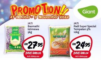 Giant Rice Promotion (27 October 2022 - 9 November 2022)