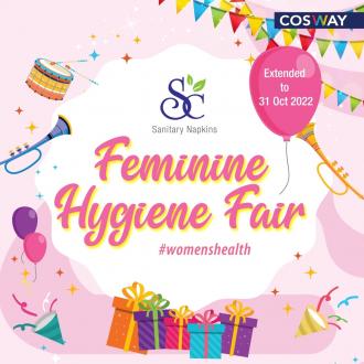 Cosway SC Feminine Hygiene Fair Promotion (valid until 31 October 2022)