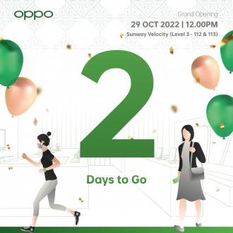 OPPO Sunway Velocity Mall Opening Promotion (29 October 2022)