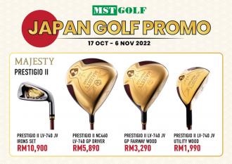 MST Golf MAJESTY Golf Promotion (17 October 2022 - 6 November 2022)