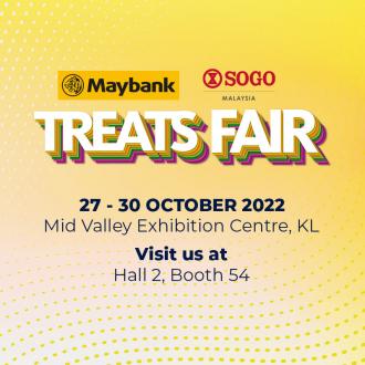 SOGO Maybank Treats Fair Promotion at Mid Valley Exhibition Centre (27 October 2022 - 30 October 2022)