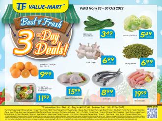 TF Value-Mart Weekend Fresh Items Promotion (28 October 2022 - 30 October 2022)