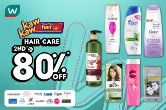 Watsons Hair Care Sale 2nd @ 80% OFF (27 October 2022 - 31 October 2022)