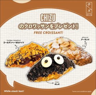Chizu FREE Croissant Promotion
