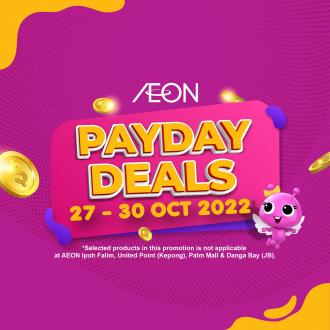 AEON PayDay Promotion (27 Oct 2022 - 30 Oct 2022)