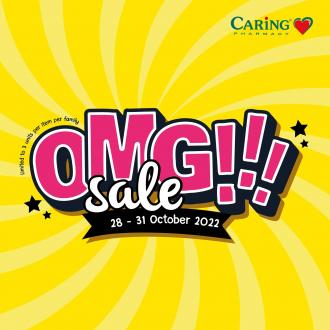 Caring Pharmacy OMG Sale (28 October 2022 - 31 October 2022)