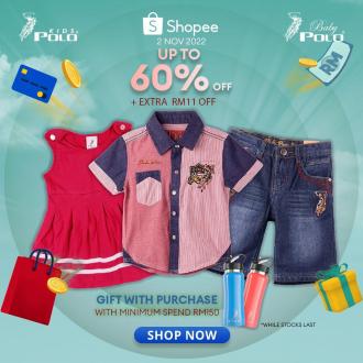 Polo Kids Shopee Super Brand Day Sale (2 November 2022)