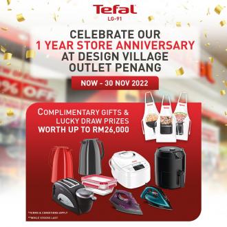 Tefal Design Village Penang Anniversary Promotion (valid until 30 November 2022)