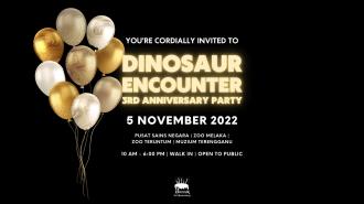 Dinosaur Encounter Anniversary Party (5 November 2022)