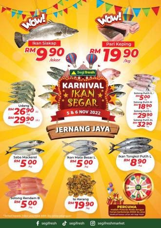 Segi Fresh Jernang Jaya Promotion (5 November 2022 - 6 November 2022)