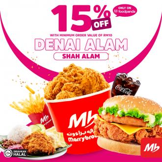 Marrybrown Denai Alam FoodPanda Opening Promotion