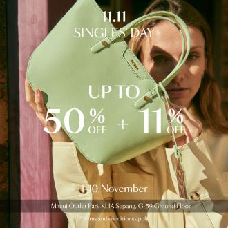 Bonia 11.11 Sale at Mitsui Outlet Park (1 Nov 2022 - 10 Nov 2022)