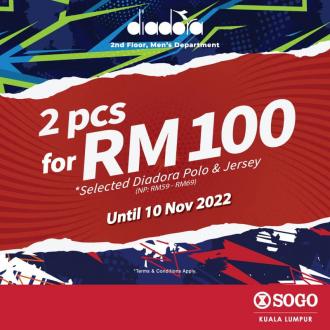 SOGO Kuala Lumpur Diadora Promotion (1 January 0001 - 10 November 2022)