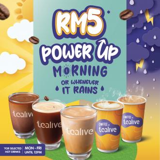 Tealive Hot Drinks @ RM5 Promotion