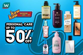 Watsons Personal Care Promotion Up To 50% OFF (3 Nov 2022 - 7 Nov 2022)