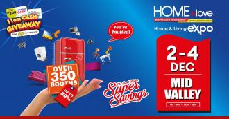 HOMElove Home & Living Expo Sale at Mid Valley Exhibition Centre (2 December 2022 - 4 December 2022)