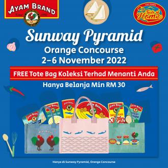 Ayam Brand FREE Tote Bag Promotion at Orange Concourse Sunway Pyramid (2 November 2022 - 6 November 2022)