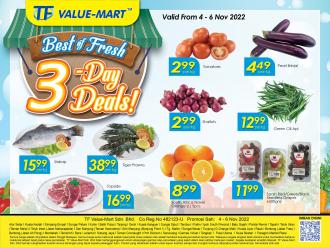TF Value-Mart Weekend Fresh Items Promotion (4 November 2022 - 6 November 2022)