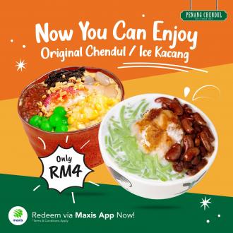 Penang Chendul Original Chendul/Original Ice Kacang On Maxis App Promotion