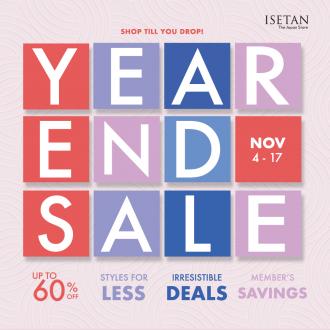 Isetan Year End Sale (4 November 2022 - 17 November 2022)