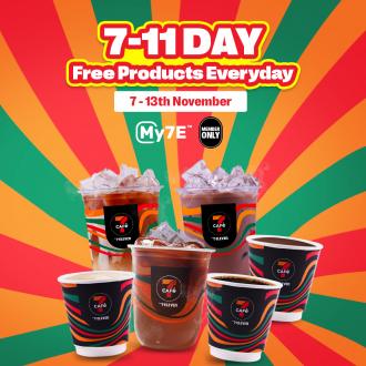 7 Eleven 7-11 Day FREE Products for App Members Promotion (7 November 2022 - 13 November 2022)