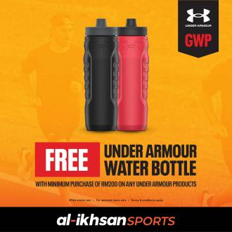 Al-Ikhsan Sports Under Armour FREE Water Bottle Promotion