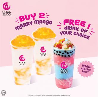 Coolblog Buy 2 Merry Mango FREE 1 Drink Promotion