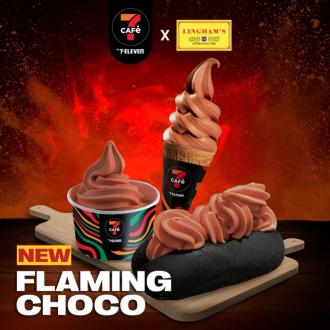 7 Eleven 7CAfe Flaming Choco Soft Serve