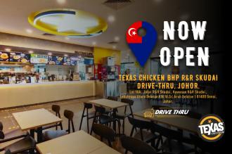 Texas Chicken BHP R&R Skudai Drive-Thru Opening Promotion (10 November 2022 - 13 November 2022)