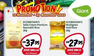 Giant Rice Promotion (10 November 2022 - 23 November 2022)