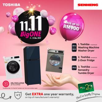 Senheng Toshiba 11.11 Home Appliances Sale (4 November 2022 - 13 November 2022)