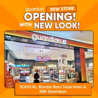 Guardian 3 Stores Opening Promotion
