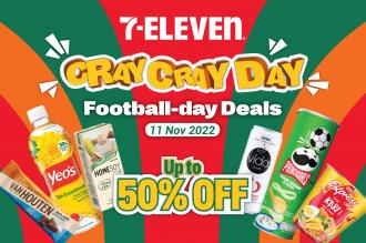 7 Eleven Football-Day Promotion Up To 50% OFF (11 November 2022)