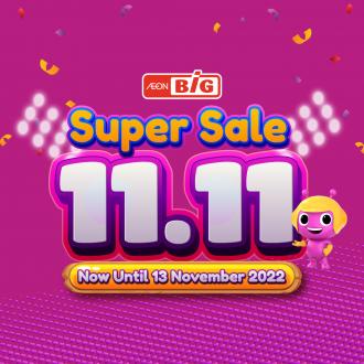 AEON BiG 11.11 Sale (11 November 2022 - 13 November 2022)
