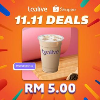 Tealive Shopee 11.11 Sale (11 November 2022)