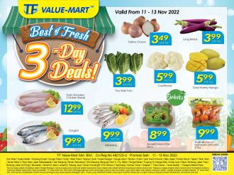 TF Value-Mart Weekend Fresh Items Promotion (11 November 2022 - 13 November 2022)