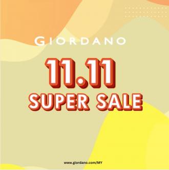 Giordano 11.11 Sale (11 November 2022 - 13 November 2022)