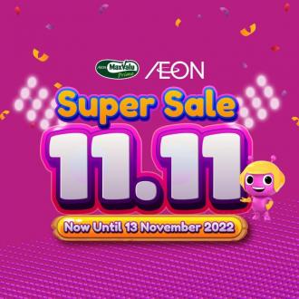 AEON 11.11 Sale (11 November 2022 - 13 November 2022)