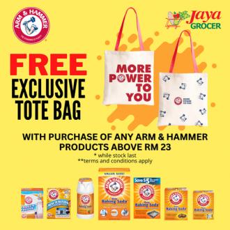 Jaya Grocer ARM & HAMMER FREE Tote Bag Promotion (1 November 2022 - 30 November 2022)