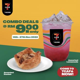 7 Eleven 7CAFe Combo Deals for RM9.00 Promotion (14 November 2022 - 27 November 2022)