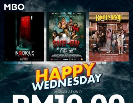MBO Cinemas Happy Wednesday Movies @ RM10 Promotion
